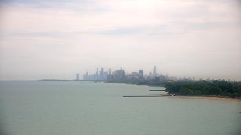 Weather camera view of Northwestern University.