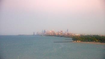 Weather camera view of Northwestern University.