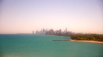 Weather camera view of Northwestern University.