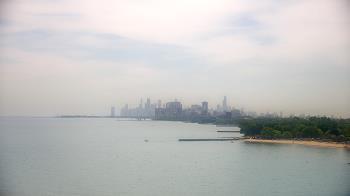 Weather camera view of Northwestern University.