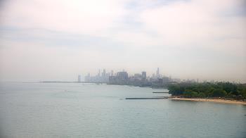 Weather camera view of Northwestern University.