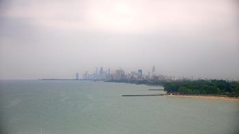 Weather camera view of Northwestern University.