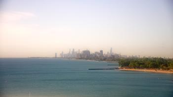 Weather camera view of Northwestern University.