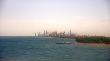 Weather camera view of Northwestern University.