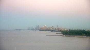 Weather camera view of Northwestern University.