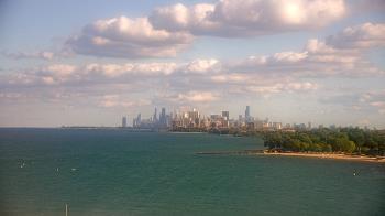 Weather camera view of Northwestern University.