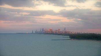 Weather camera view of Northwestern University.