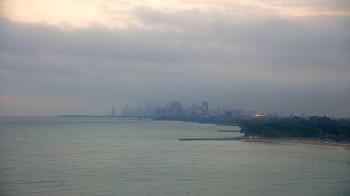 Weather camera view of Northwestern University.
