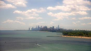 Weather camera view of Northwestern University.