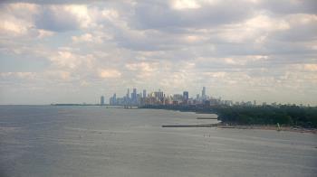 Weather camera view of Northwestern University.
