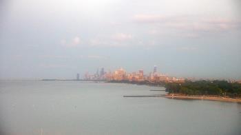 Weather camera view of Northwestern University.