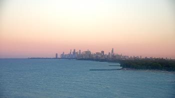 Weather camera view of Northwestern University.