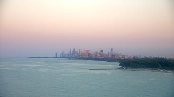 Weather camera view of Northwestern University.