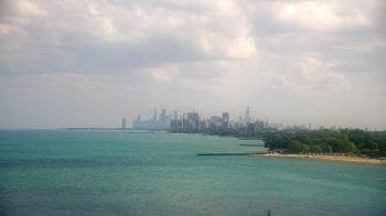 Weather camera view of Northwestern University.