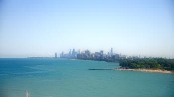 Weather camera view of Northwestern University.