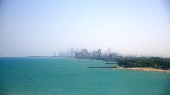 Weather camera view of Northwestern University.