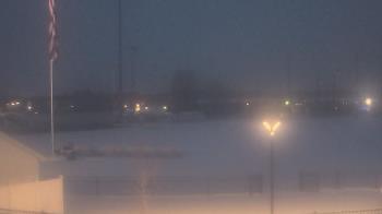 Weather camera view of Newaygo High School.