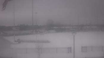 Weather camera view of Newaygo High School.