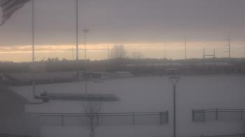 Weather camera view of Newaygo High School.