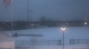 Weather camera view of Newaygo High School.