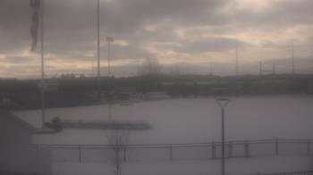 Weather camera view of Newaygo High School.