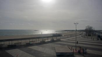 Weather camera view of Ocean Beach Park.