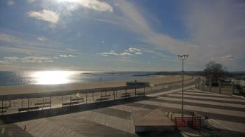 Weather camera view of Ocean Beach Park.