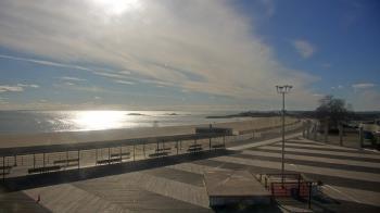 Weather camera view of Ocean Beach Park.