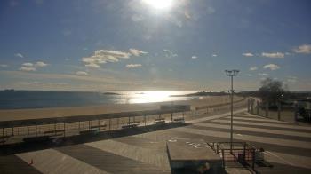 Weather camera view of Ocean Beach Park.