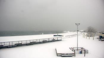 Weather camera view of Ocean Beach Park.