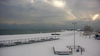 Weather camera view of Ocean Beach Park.