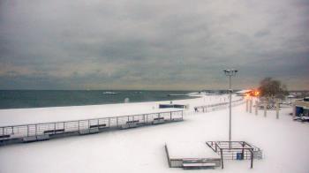 Weather camera view of Ocean Beach Park.