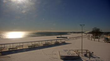 Weather camera view of Ocean Beach Park.