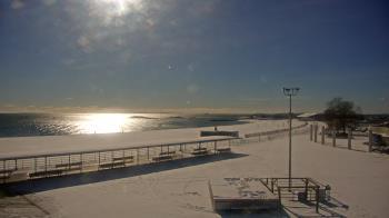Weather camera view of Ocean Beach Park.