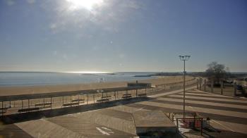 Weather camera view of Ocean Beach Park.