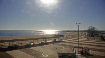 Weather camera view of Ocean Beach Park.