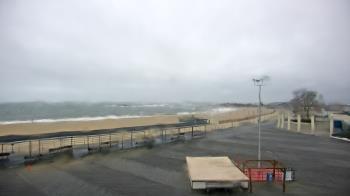 Weather camera view of Ocean Beach Park.