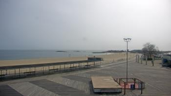 Weather camera view of Ocean Beach Park.