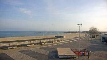 Weather camera view of Ocean Beach Park.