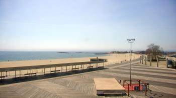 Weather camera view of Ocean Beach Park.