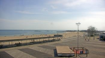 Weather camera view of Ocean Beach Park.