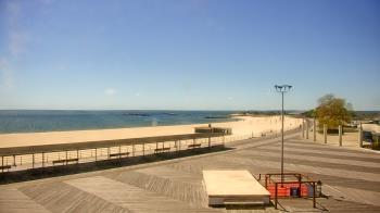Weather camera view of Ocean Beach Park.
