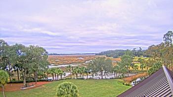Weather camera view of Callawassie Island Club.