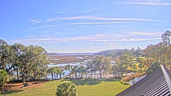 Weather camera view of Callawassie Island Club.