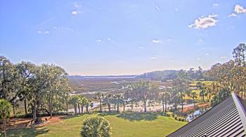 Weather camera view of Callawassie Island Club.