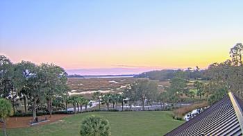 Weather camera view of Callawassie Island Club.