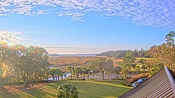 Weather camera view of Callawassie Island Club.