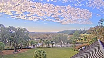 Weather camera view of Callawassie Island Club.