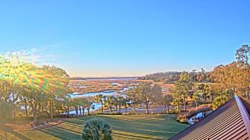 Weather camera view of Callawassie Island Club.
