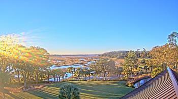 Weather camera view of Callawassie Island Club.